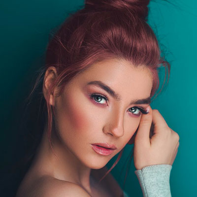 woman receiving skin treatment